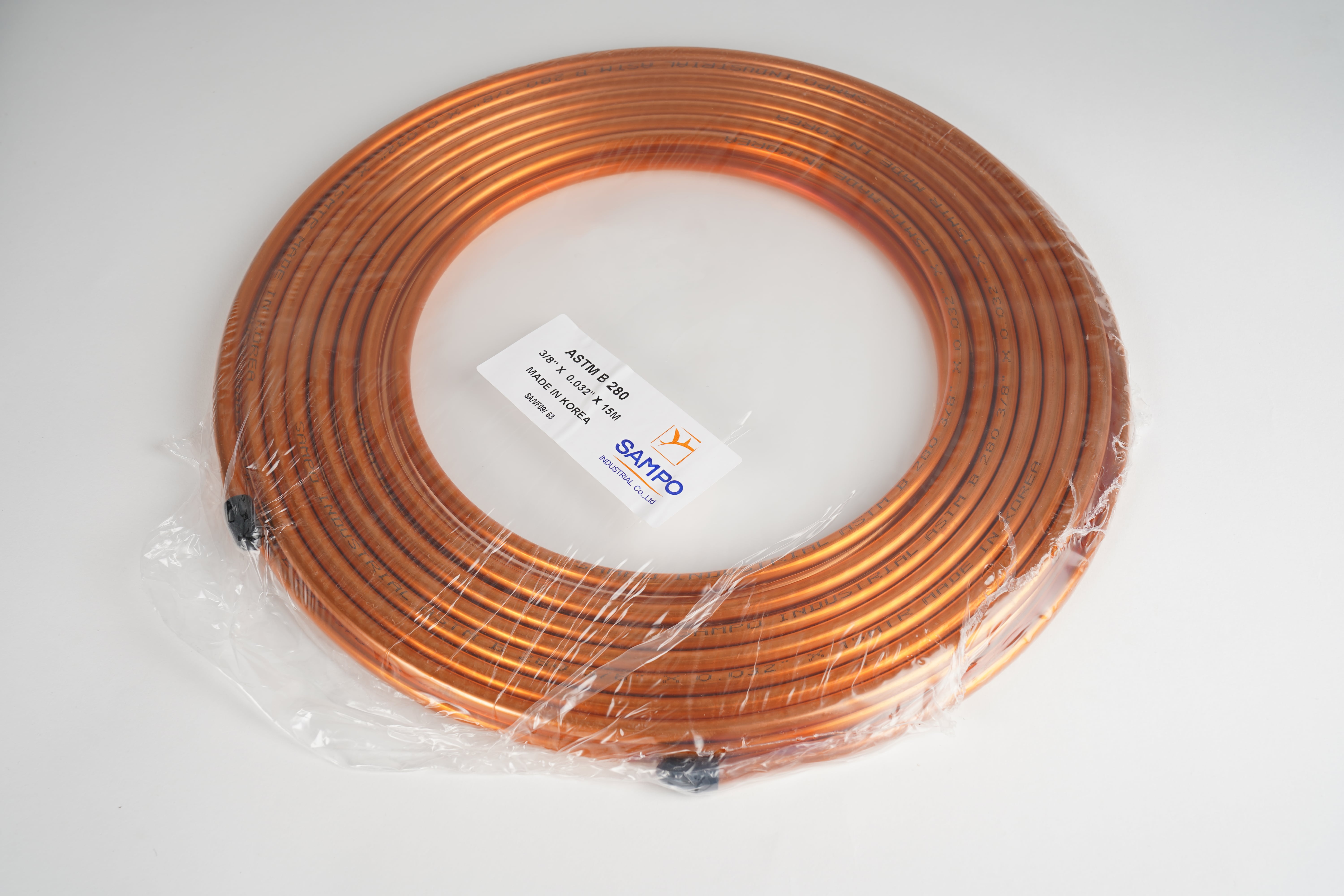 Economic Copper Coil 3/8